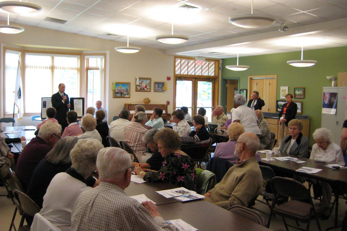 Register Buckley welcomes everyone to the Senior Issues Forum at the Brockton Council of Aging - May 27th, 2008.