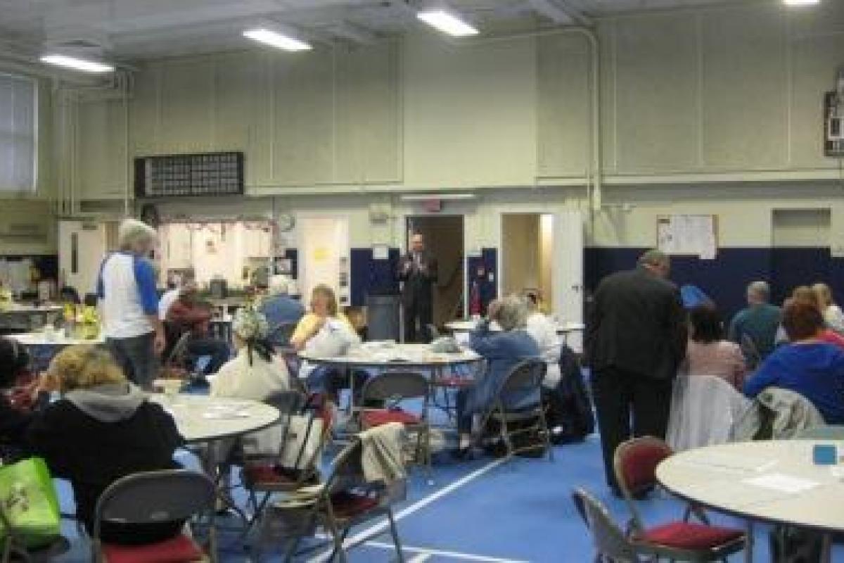 Forty people were in attendance for the Senior Issues Forum.